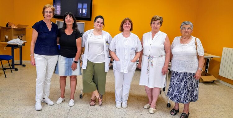 Foto de grupo tras la charla / LORDES MATARRANZ
