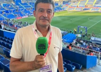 El periodista deportivo Alfredo Martínez.