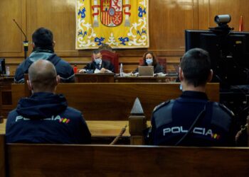Audiencia Provincial de Segovia en un pasado juicio por estafa./ E.A.