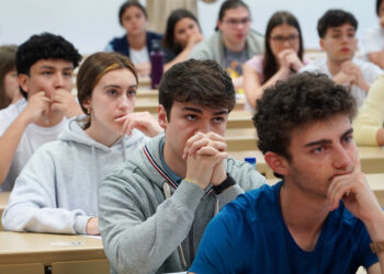 En Segovia aprobaron 588 de los 606 alumnos presentados, con un 7,5 de nota media. / Miriam Chacón