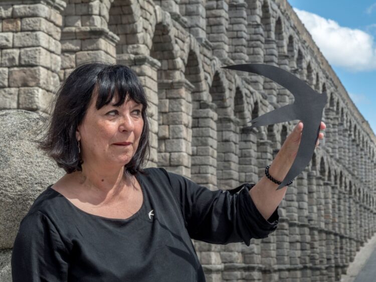 Gloria Molina lleva años haciendo divulgación sobre los vencejos/KAMARERO