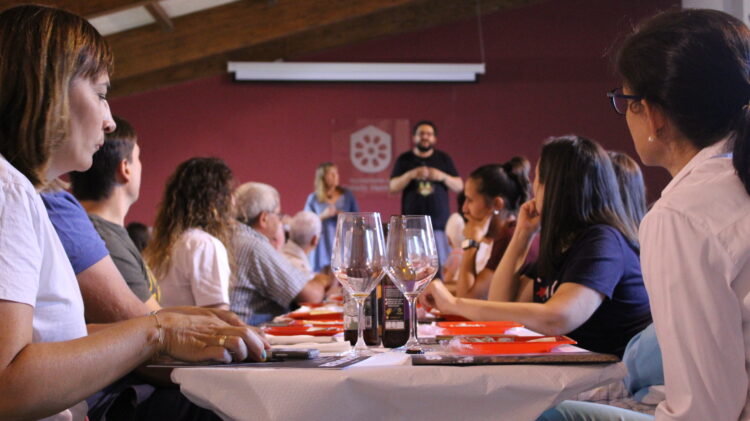 La Diputación concede ayudas a 174 localidades para organizar catas de ‘Alimentos de Segovia’ 1 Instantes de una cata celebrada en Collado Hermoso / DIPUTACIÓN