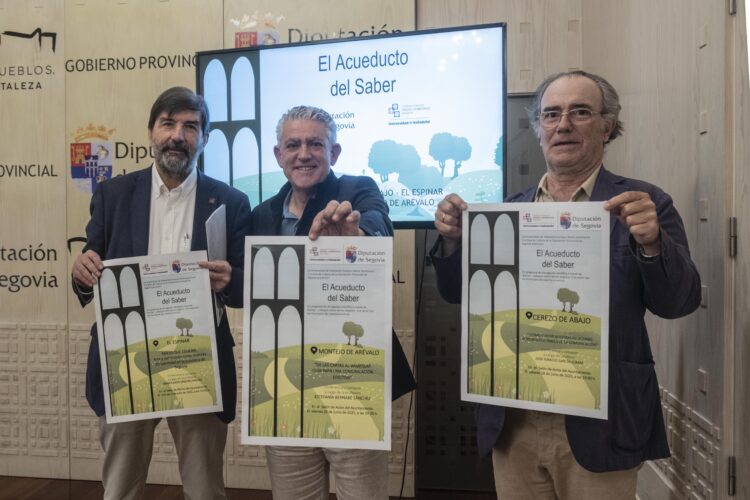 Presentación de la tercera edición del programa 'El Acueducto del Saber' / DIPUTACIÓN
