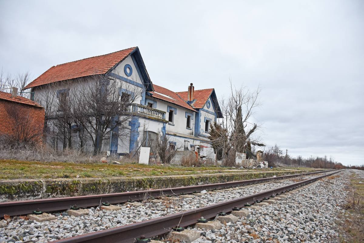 Estación de Turruebuelo de San Pedro. Alejandro M,artín.