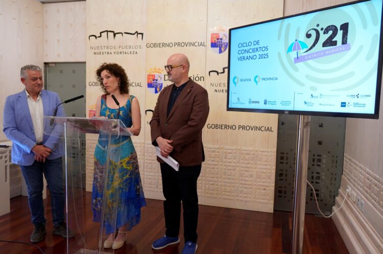 '921 distrito musical' llena Segovia de conciertos este verano 1 Presentación '921 Distrito Musical'./DIPUTACIÓN