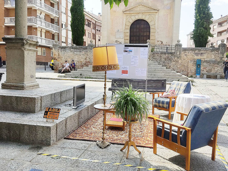 Cáritas visibiliza el problema de la vivienda en la Segovia