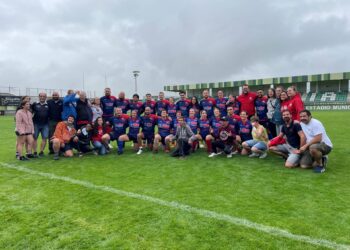 El BigMat Tabanera Lobos, durante el I Torneo de Rugby en las Ciudades Patrimonio de la Humanidad.