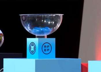 Uno de los bombos del sorteo de la Segunda RFEF (FOTO: RFEF)