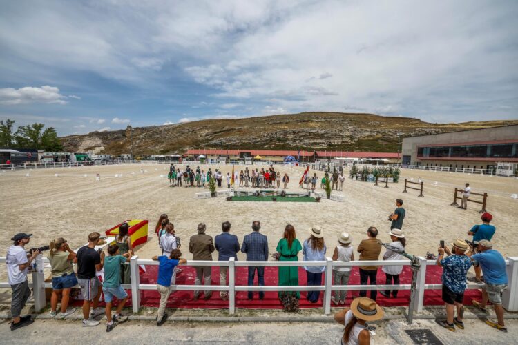 Arranca en Segovia el XXXVIII Campeonato de España de Ponis 1 Desfile de participantes del Campeonato de España de Equitación con Ponis celebrado en el entro Ecuestre de Castilla y León en Segovia.