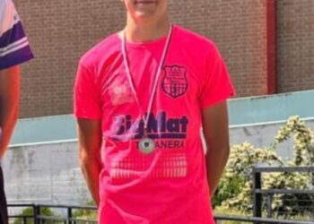 Gonzálo Gómez, medallista de bronce sub-18.