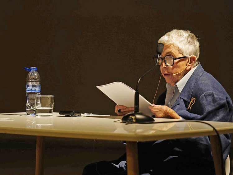 Dominica Contreras imparte una conferencia sobre el Marqués de Lozoya 1 Dominica Contreras, durante la conferencia. / EL ADELANTADO