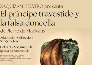 El principe travestido cartel y entrada copia