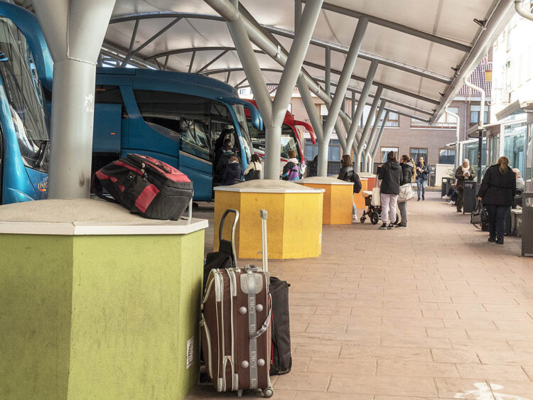 La Junta hará gratuitas las 173 rutas autonómicas de transporte de viajeros en Segovia este año 1 Estación de autobuses de Segovia. / KAMARERO