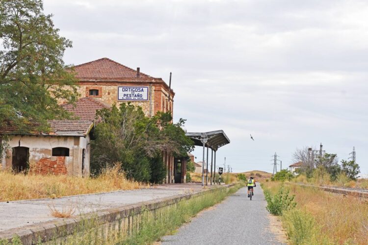 Estación de Ortigosa del Pestaño. JOSE ANTONIO SANTOS.