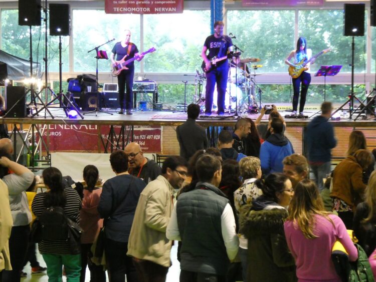 La VIII Feria de la Cerveza Artesana de San Cristóbal de Segovia, segunda parada de ‘Amor a primera birra’ 1 Feria de la Cerveza Artesana en años anteriores / E.A.