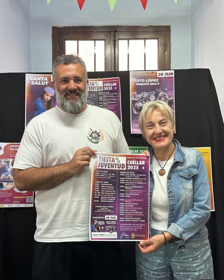 Talleres, juegos, música y exhibiciones en la XVI Fiesta de la Juventud de Cuéllar 1 Presentación del programa / AYTO. DE CUÉLLAR