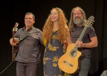 Integrantes del trío Shadi Sparkling / JUAN CRUZ SERRANO