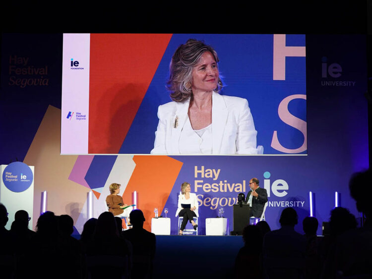 El futuro de Europa copa protagonismo en el Hay Festival de Segovia 1 Hay Festival de Segovia. / IE UNIVERSITY
