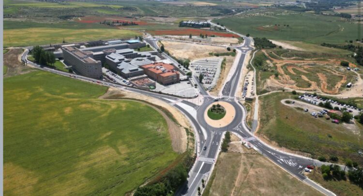 La red de calor de Segovia comenzará a funcionar en octubre de 2027 1 La red de calor de Segovia contará con una central en el entorno del Hospital General. /AYUNTAMIENTO