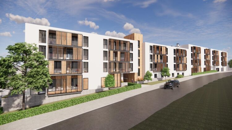 Reproducción visual de como quedará alguna e las promociones viviendas protegidas recogidas en el proyecto puesto en marcha por el Ayuntamiento de Segovia. / AYUNTAMIENTO