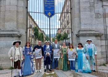Presentación de la presente edición del Mercado Barroco / TURISMO REAL SITIO DE SAN ILDEFONSO