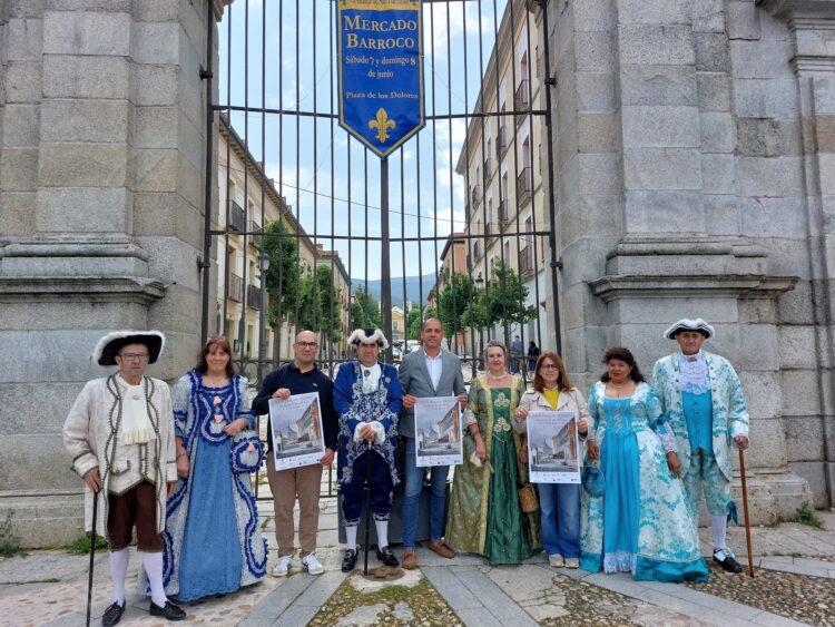Presentación de la presente edición del Mercado Barroco / TURISMO REAL SITIO DE SAN ILDEFONSO