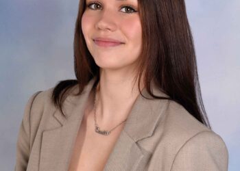 Carla Vidal Gilmartín, alcaldesa de las Ferias y Fiestas 2025./ BASILIO OTONES