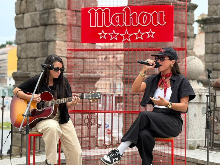 Vibra Mahou Fest llega a Segovia con Sexy Zebras, Ultraligera, Hens, Marlena y Dj Nano 1 Marlena, durante la presentación del Vibra Fest Mahou.