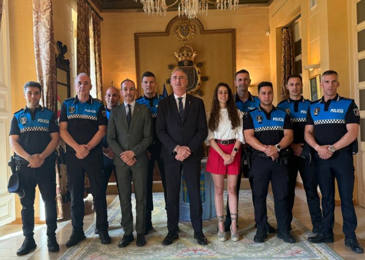 Siete nuevos oficiales de la Policía Local de Segovia 1 Toma posesión nuevos oficiales de la Policía Local./ AYUNTAMIENTO DE SEGOVIA