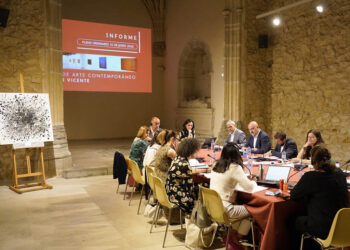 Pleno del Museo 'Esteban Vicente'. / DIPUTACIÓN