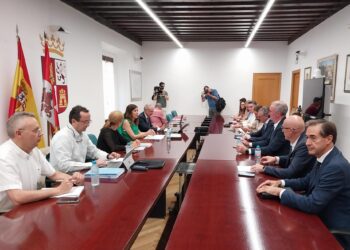 Momento de la reunión./JUNTA DE CASTILLA Y LEÓN