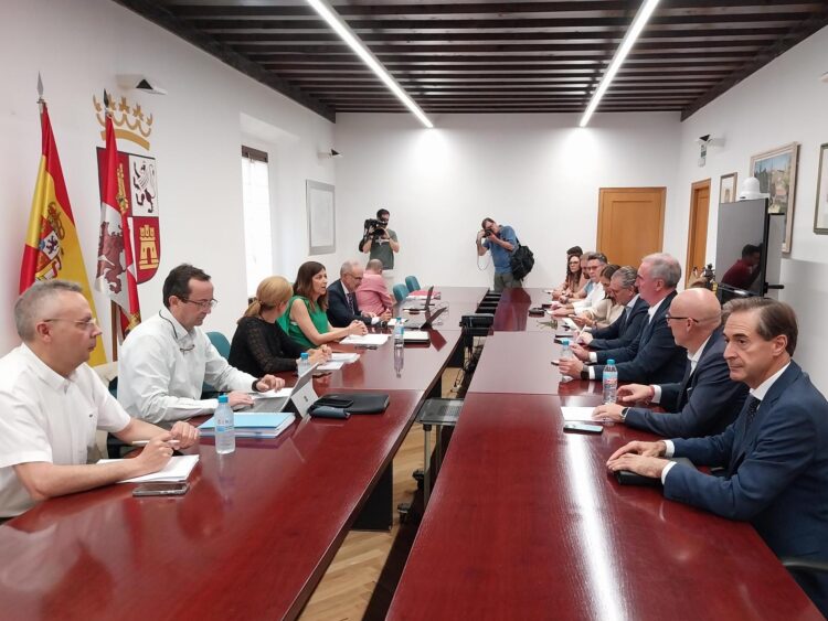 Acuerdo unánime en el cierre del Programa Territorial de Fomento 1 Momento de la reunión./JUNTA DE CASTILLA Y LEÓN