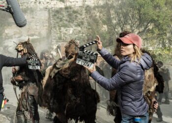 Instantes del rodaje de la serie estadounidense en Sepúlveda / AMC