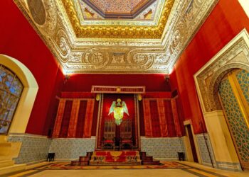 Salón del trono del Alcázar. / Israelpfotografia2023