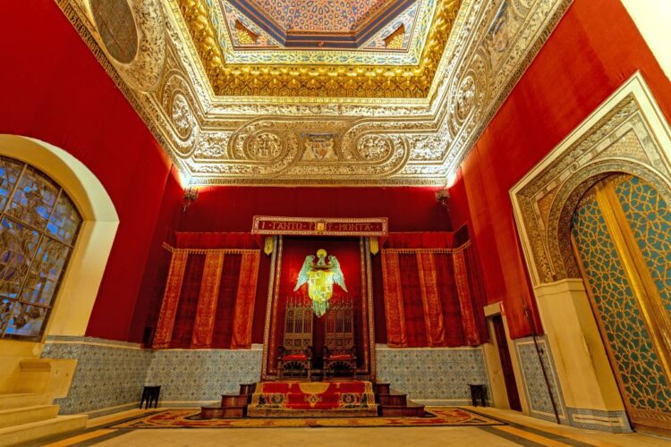 Salón del trono del Alcázar. / Israelpfotografia2023