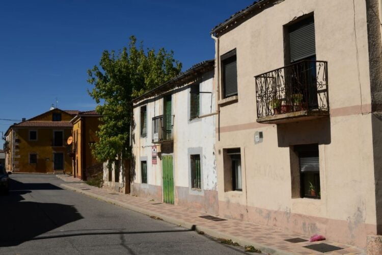 Vista de la localidad segoviana de Boceguillas.