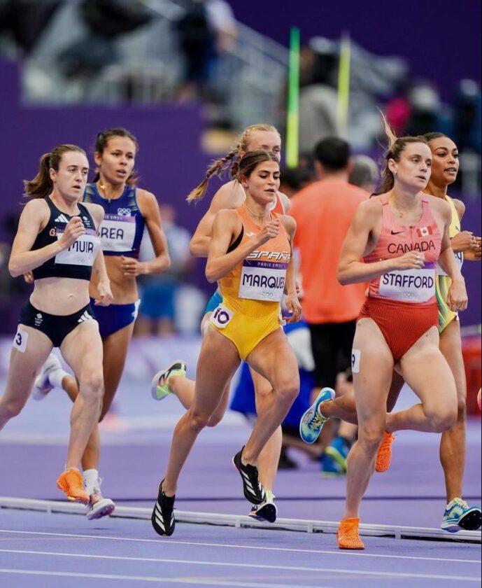 Águeda Marqués, a escena en los 1.500m del Europeo por equipos 1 Águeda Marqués durante su presencia en los Juegos Olímpicos de París./E.A