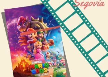 Cartel de cine del 1 de julio en la Biblioteca Pública de Segovia