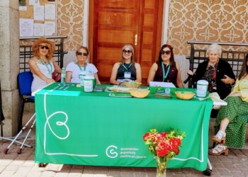 Instantes de la jornada solidaria en Cantimpalos / LOURDES MATARRANZ