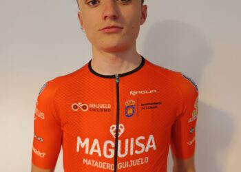 Ángel Marugán con la camiseta del Maguisa Guijuelo./E.A