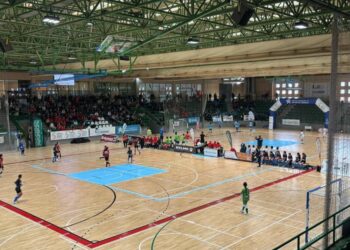 Un instante durante el Torneo Patrimonio en el Pedro Delgado./AYTO.SEGOVIA