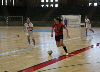 Claudia Garrido conduce la pelota en una imagen de archivo./E.A