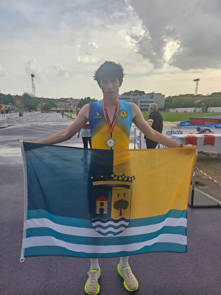 El Sporting Segovia brilla en el Autonómico sub-18 de Valladolid 1 Un integrante del club segoviano en la cita en Valladolid./SPORTING SEGOVIA