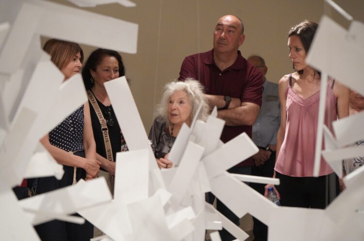 Fuencisla Francés durante la clausura/DIPUTACIÓN DE SEGOVIA