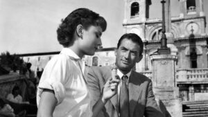 Audrey Hepburn y Gregory Peck protagonizaron “Vacaciones en Roma” en 1953.