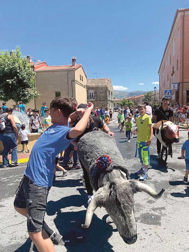 Las actividades infantiles tienen mucho peso en la programación festiva de Palazuelos de Eresma en honor a San Antonio.
