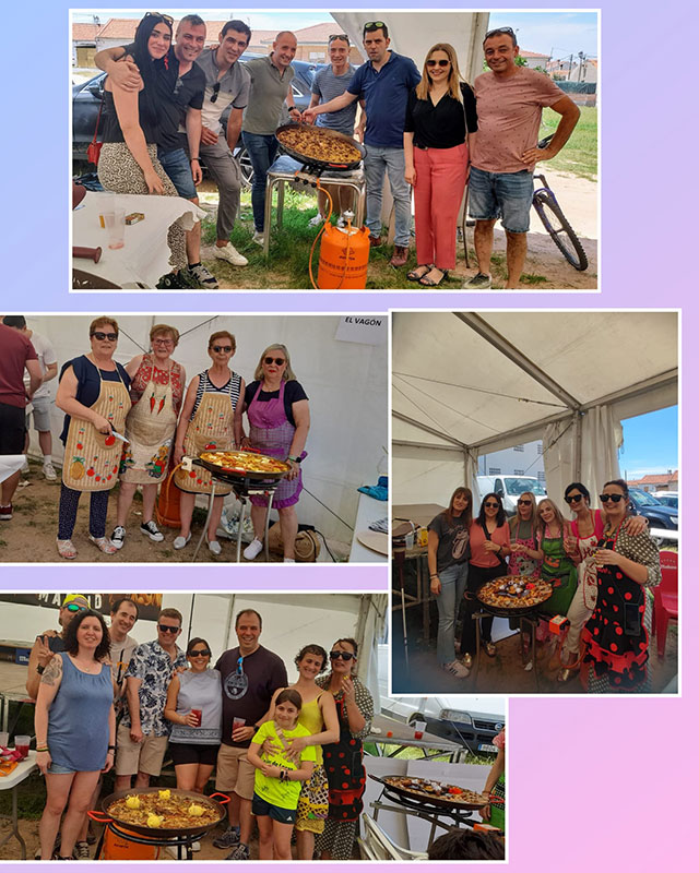 Algunos de los participantes