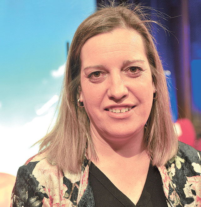 María Ángeles García Herrero, alcaldesa del municipio de Carbonero el Mayor.