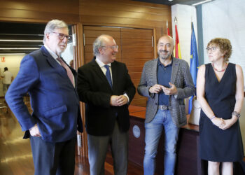 Instántes de la presentación del Informe ‘Situación económica y social de Castilla y León en 2024’. / R. VALTERO / ICAL