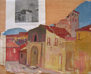 16 Fragmento de San Clemente y reproduccion tipografica. Justus Halberstma 1952. copia